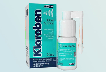 KLOROBEN 1,5 MG/ML + 1,2 MG/ML ORAL SPREY, ÇÖZELTİ, 30 ML