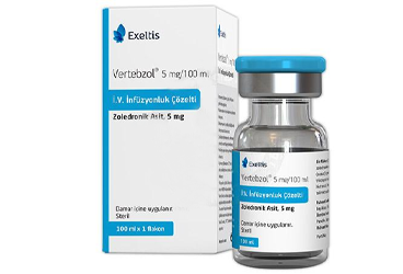 VERTEBZOL 5 MG/100 ML I.V. İNFÜZYONLUK ÇÖZELTİ, 100 ML