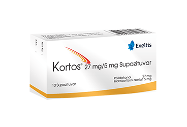 KORTOS 27 MG/5 MG SUPOZİTUVAR, 10 ADET