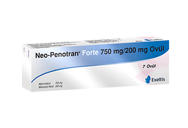 NEO-PENOTRAN FORTE 750 MG/ 200 MG OVUL, 7 ADET