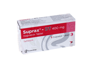 SUPRAX DT 400MG DAĞILABİLİR TABLET, 5 ADET