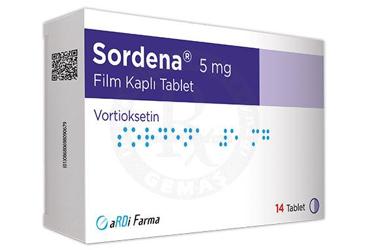 SORDENA 5 MG FİLM KAPLI TABLET , 14 ADET