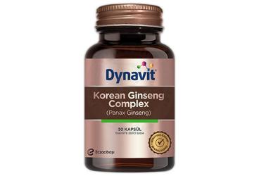 DYNAVIT KOREAN GINSENG COMPLEX TAKVIYE EDICI GIDA 30 kapsül