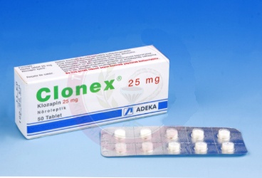 CLONEX 25 MG TABLET, 50 ADET