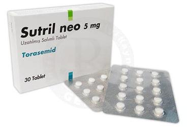 SUTRIL NEO 5 MG UZATILMIŞ SALIMLI TABLET,30 ADET