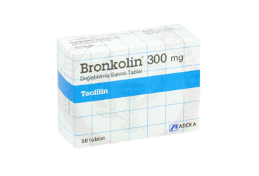BRONKOLIN 300 DEĞİŞTİRİLMİŞ SALIMLI TABLET, 50 ADET