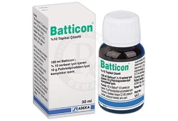 BATTİCON %10 TOPİKAL ÇÖZELTİ, 30 ML