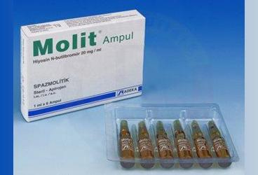 MOLİT 20 MG/ML IM/SC/IV ENJEKSİYONLUK ÇÖZELTİ (6 ADET)