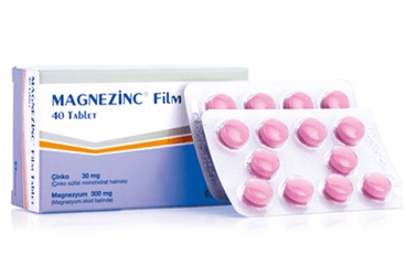 MAGNEZINC FILM TABLET, 40 ADET