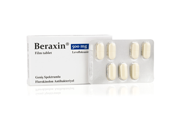 BERAXIN 500 MG FILM TABLET, 7 ADET
