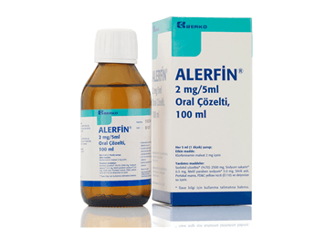 ALERFIN 2 MG/5 ML ORAL ÇÖZELTI, 1 ŞIŞE