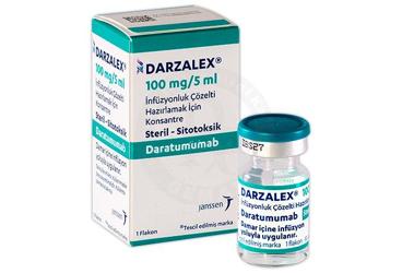 DARZALEX 100 MG/5 ML İNFÜZYONLUK ÇÖZELTİ HAZIRLAMAK İÇİN KONSANTRE