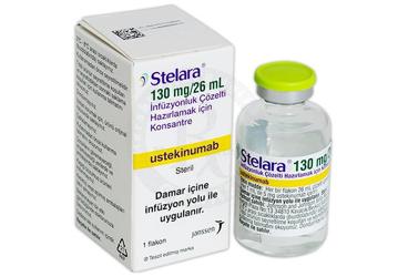 STELARA 130 MG / 26 ML İNFÜZYONLUK ÇÖZELTİ HAZIRLAMAK İÇİN KONSANTRE