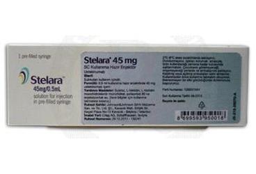 STELARA 45 MG ENJEKSİYONLUK ÇÖZELTİ İÇEREN KULLANIMA HAZIR ENJEKTÖR