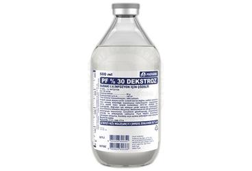 PF %30 DEKSTROZ SUDAKİ IV İNFÜZON İÇİN ÇÖZELTİ, 500 ML SETLİ