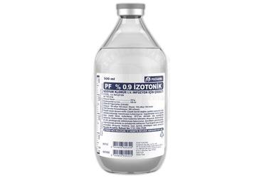PF %0,9 İZOTONİK SODYUM KLORÜR I.V. İNFÜZYON İÇİN ÇÖZELTİ, 500 ML SETLİ