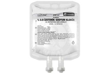 POLIFLEKS %0,9 IZOTONIK SODYUM KLORÜR IV İNFÜZYON İÇİN ÇÖZELTİ, 250 ML SETLI
