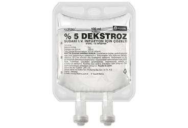 POLİFLEKS % 5 DEKSTROZ SUDAKİ IV İNFÜZYON İÇİN ÇÖZELTİ, 100 ML SETSIZ