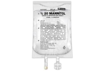 POLİFLEKS %20 MANNİTOL SUDAKİ I.V. İNFÜZYON İÇİN ÇÖZELTİ, 500 ML PVC SETSİZ