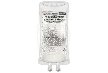 POLİFLEKS %5 DEKSTROZ LAKTATLI RİNGER IV İNFÜZYON İÇİN ÇÖZELTİ, 1000 ML (SETSİZ)