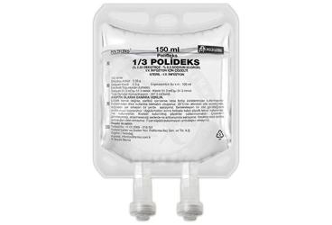 POLİFLEKS 1/3 POLİDEKS (%3,33 DEKSTROZ - %0,3 SODYUM KLORÜR) I.V. İNFÜZYON İÇİN ÇÖZELTİ, 150 ML SETSİZ