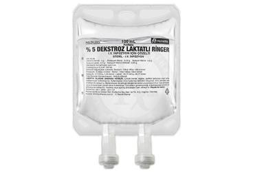 POLİFLEKS %5 DEKSTROZ LAKTATLI RİNGER IV İNFÜZYON İÇİN ÇÖZELTİ, 100 ML (SETSİZ)