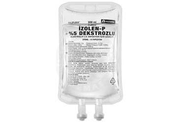 POLİFLEKS İZOLEN-P %5 DEKSTROZLU ELEKTROLİT IV İNFÜZYON İÇİN ÇÖZELTİ, 500 ML PVC TORBA SETLİ