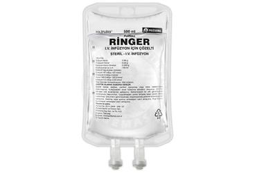POLİFLEKS RİNGER I.V. İNFÜZYON İÇİN ÇÖZELTİ, 500 ML (PVC) SETLİ