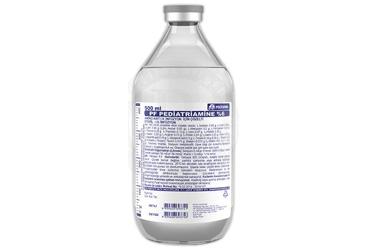 PF PEDIATRIAMINE %6 AMINO ASIT IV INFÜZYON IÇIN ÇÖZELTI ,500 ML SETSIZ