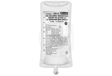 PRE-EKLAMOL MAGNEZYUM SÜLFAT 40 G/1000 ML IV İNFÜZYON İÇİN ÇÖZELTİ