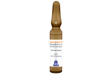 FENİRAMİN-PF 45,5 MG/2 ML I.M./I.V. ENJEKSİYONLUK ÇÖZELTİ, 5 FLAKON