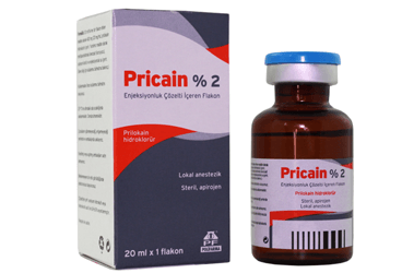 PRİCAİN % 2 ENJEKSİYONLUKÇÖZELTİ İÇEREN FLAKON