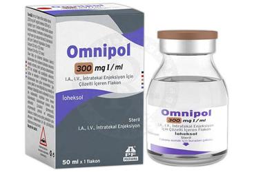 OMNIPOL 300 MGI/ML IA, IV, INTRATEKAL ENJEKSIYON IÇIN ÇÖZELTI İÇEREN FLAKON, 50 ML