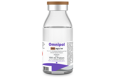 OMNIPOL 300 MGI/ML IA, IV, INTRATEKAL ENJEKSIYON IÇIN ÇÖZELTI İÇEREN FLAKON, 100 ML