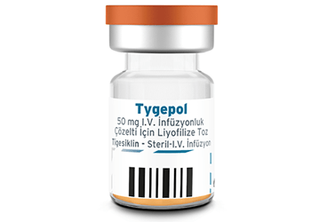 TYGEPOL 50 MG I.V. İNFÜZYONLUK ÇÖZELTİ İÇİN LİYOFİLİZE TOZ, 10 ADET