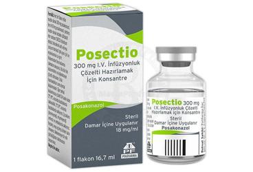 POSECTİO 300 MG I.V. İNFÜZYONLUK ÇÖZELTİ HAZIRLAMAK İÇİN KONSANTRE, 1 ADET