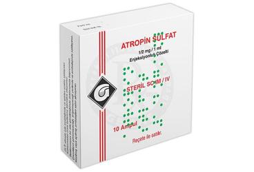 ATROPİN SÜLFAT GALEN 0,5 MG/1 ML IV/IM/SC ENJEKSİYONLUK ÇÖZELTİ