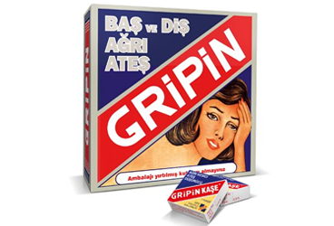 GRIPIN 500 MG/30 MG KAŞE, 1 KAŞE
