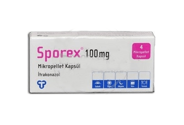 SPOREX 100 MG 30 MİKROPELLET KAPSÜL