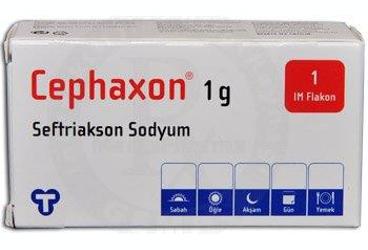 CEPHAXON 1000 MG IM ENJEKTABL FLAKON, 1 ADET
