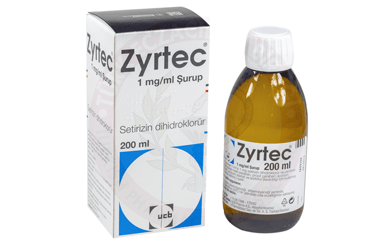 ZYRTEC 1 MG 200 ML SURUP