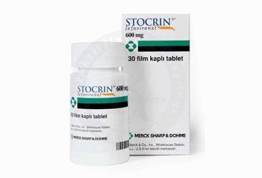 STOCRIN 600 MG FILM TABLET, 30 ADET