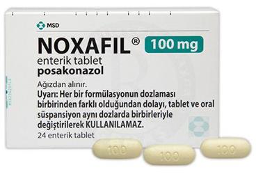 NOXAFIL 100 MG ENTERIK KAPLI TABLET ,24 TABLET