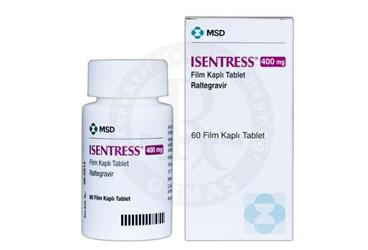 ISENTRESS 400 MG FILM KAPLI TABLET, 60 ADET