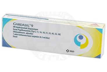 GARDASİL 9 IM ENJEKSİYONLUK SÜSPANSİYON, 1 ADET ŞIRINGA+2 ADET İĞNE