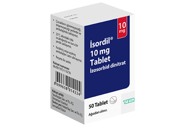 ISORDIL 10 MG TABLET, 50 ADET