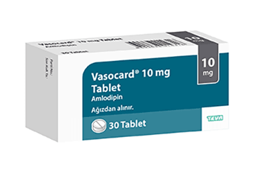 VASOCARD 10 MG TABLET, 30 ADET