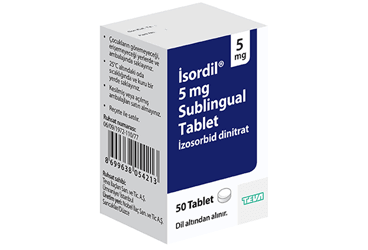 İSORDİL 5 MG DİLALTI TABLET