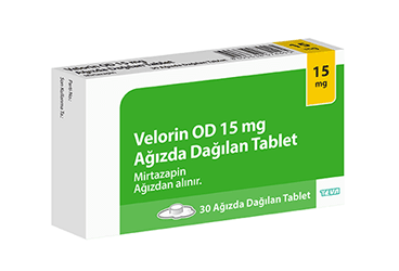 VELORIN OD 15 MG AGIZDA DAGILAN TABLET, 30 ADET