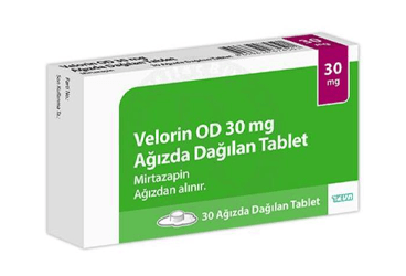 VELORIN OD 30 MG AGIZDA DAGILAN TABLET, 30 ADET